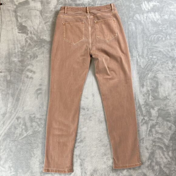 J Jill Denim Jeans Womens 9 Tall Terra Cotta High Rise Cropped Casual Pants - Picture 9 of 9